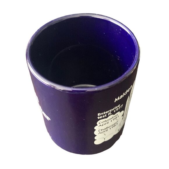 Vintage Shuttle Maiden Flights NASA Kennedy Space Center Mug Coffee Tea History - Picture 7 of 13